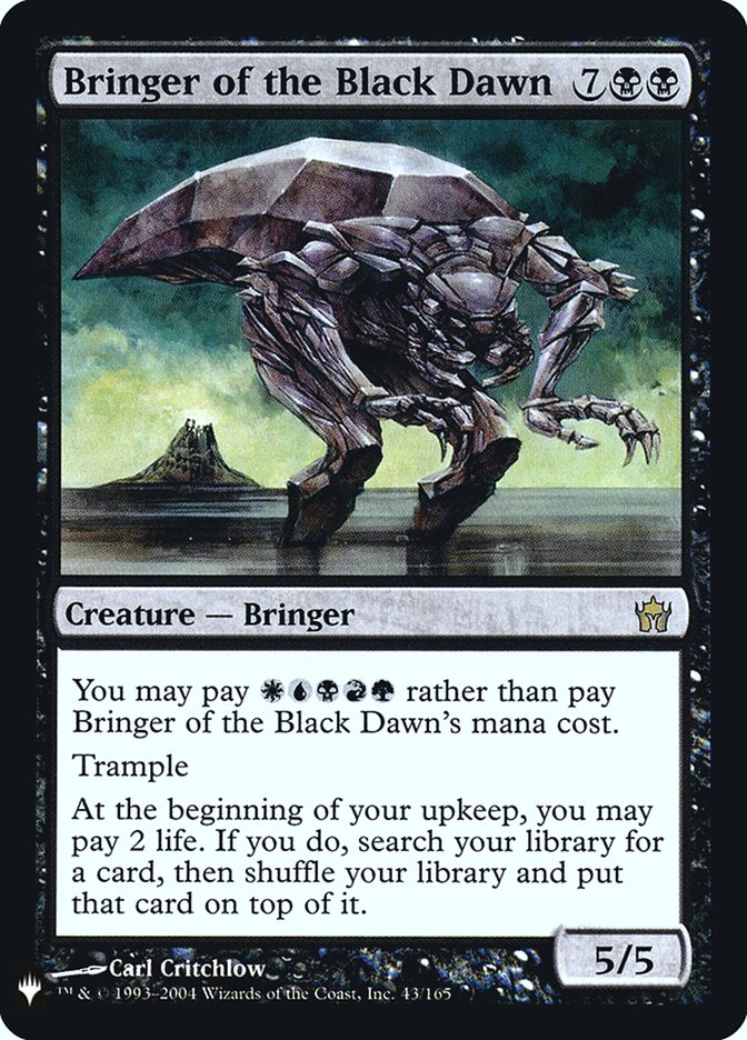 Bringer of the Black Dawn [Mystery Booster] | PLUS EV GAMES 