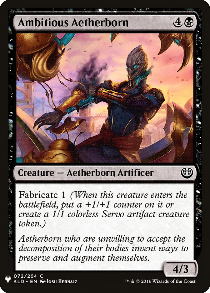 Ambitious Aetherborn [Mystery Booster] | PLUS EV GAMES 