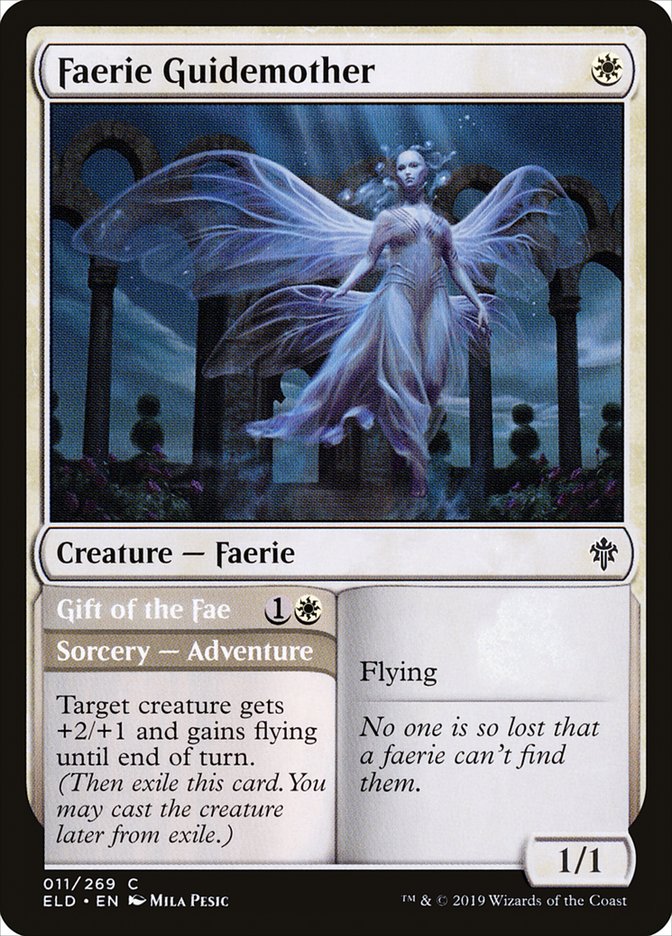 Faerie Guidemother // Gift of the Fae [Throne of Eldraine] | PLUS EV GAMES 