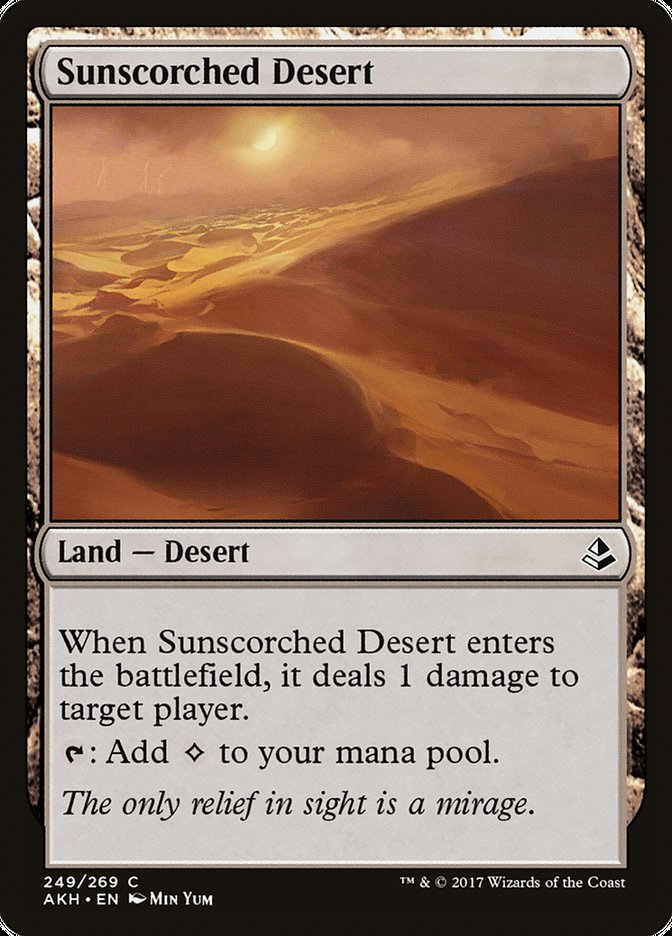 Sunscorched Desert [Amonkhet] | PLUS EV GAMES 