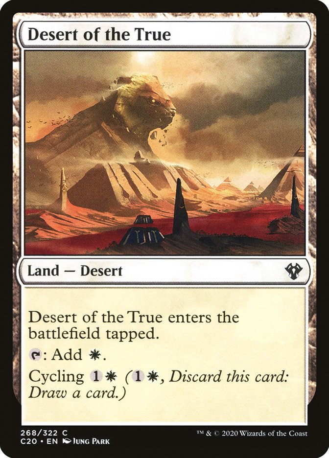 Desert of the True [Commander 2020] | PLUS EV GAMES 