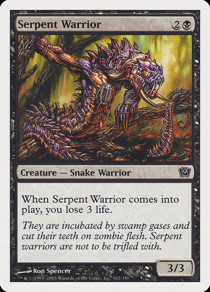 Serpent Warrior [Ninth Edition] | PLUS EV GAMES 
