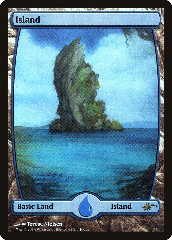 Island (2★) [Judge Gift Cards 2014] | PLUS EV GAMES 
