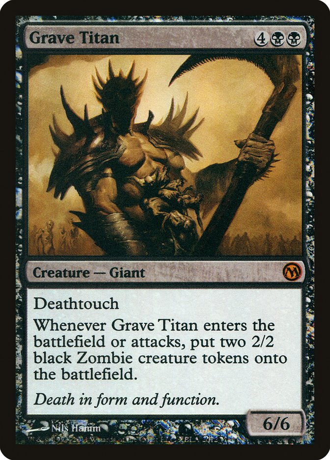 Grave Titan (Duels of the Planeswalkers Promos) [Duels of the Planeswalkers Promos 2011] | PLUS EV GAMES 