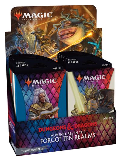 Magic the Gathering CCG: Adventures in the Forgotten Realms Theme Booster Box