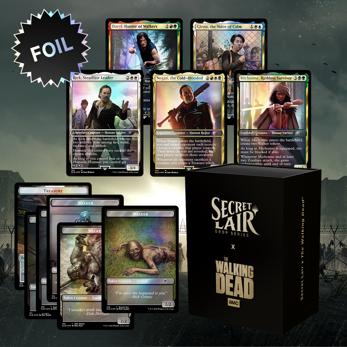 Secret Lair x The Walking Dead - Cape Fear Collectibles