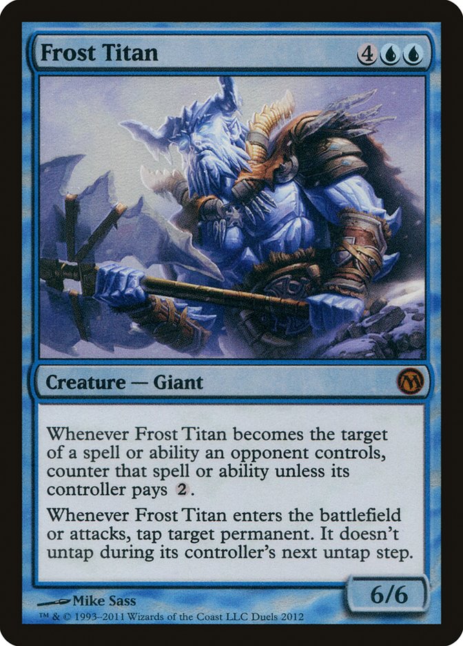 Frost Titan (Duels of the Planeswalkers Promos) [Duels of the Planeswalkers Promos 2011] | PLUS EV GAMES 