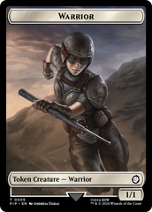 Treasure (0019) // Warrior Double-Sided Token [Fallout Tokens] | PLUS EV GAMES 