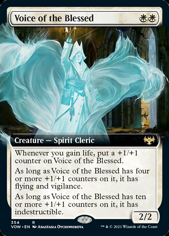 Voice of the Blessed (Extended) [Innistrad: Crimson Vow] | PLUS EV GAMES 
