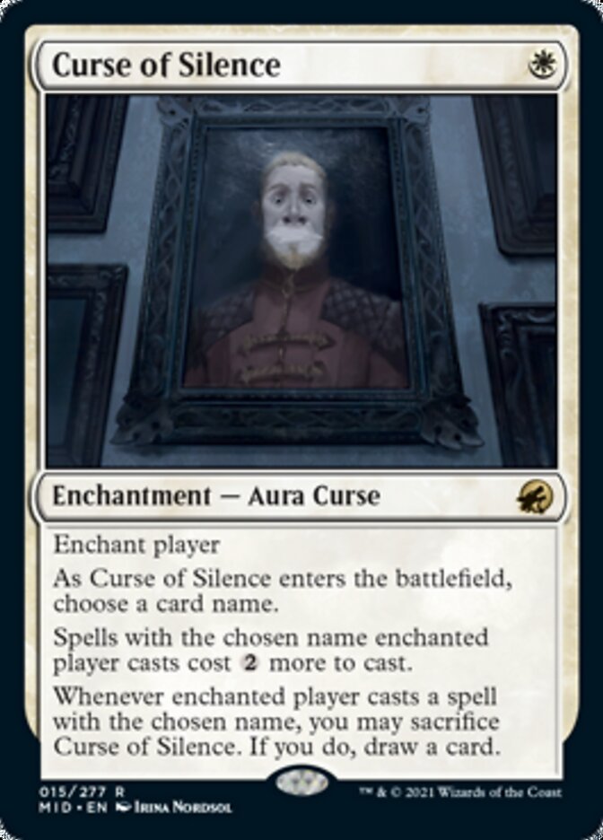 Curse of Silence [Innistrad: Midnight Hunt] | PLUS EV GAMES 