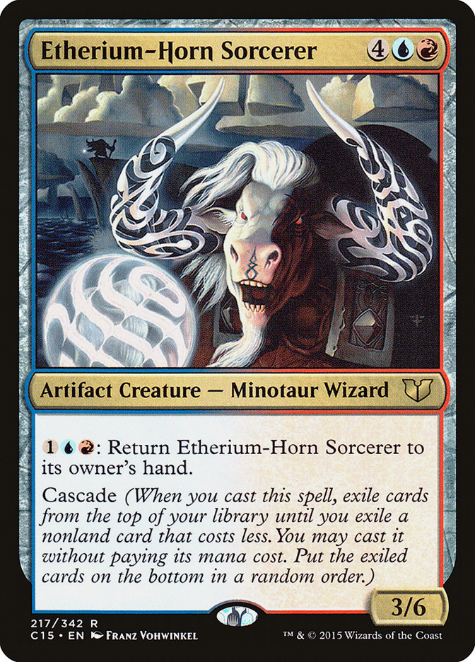 Etherium-Horn Sorcerer [Commander 2015] | PLUS EV GAMES 
