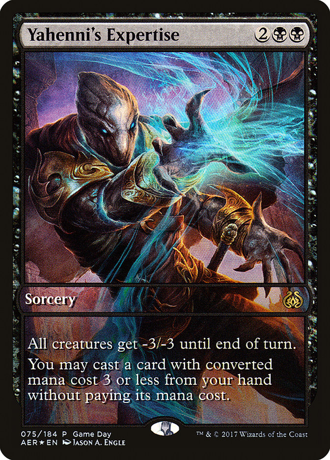 Yahenni's Expertise (Game Day) [Aether Revolt Promos] | PLUS EV GAMES 