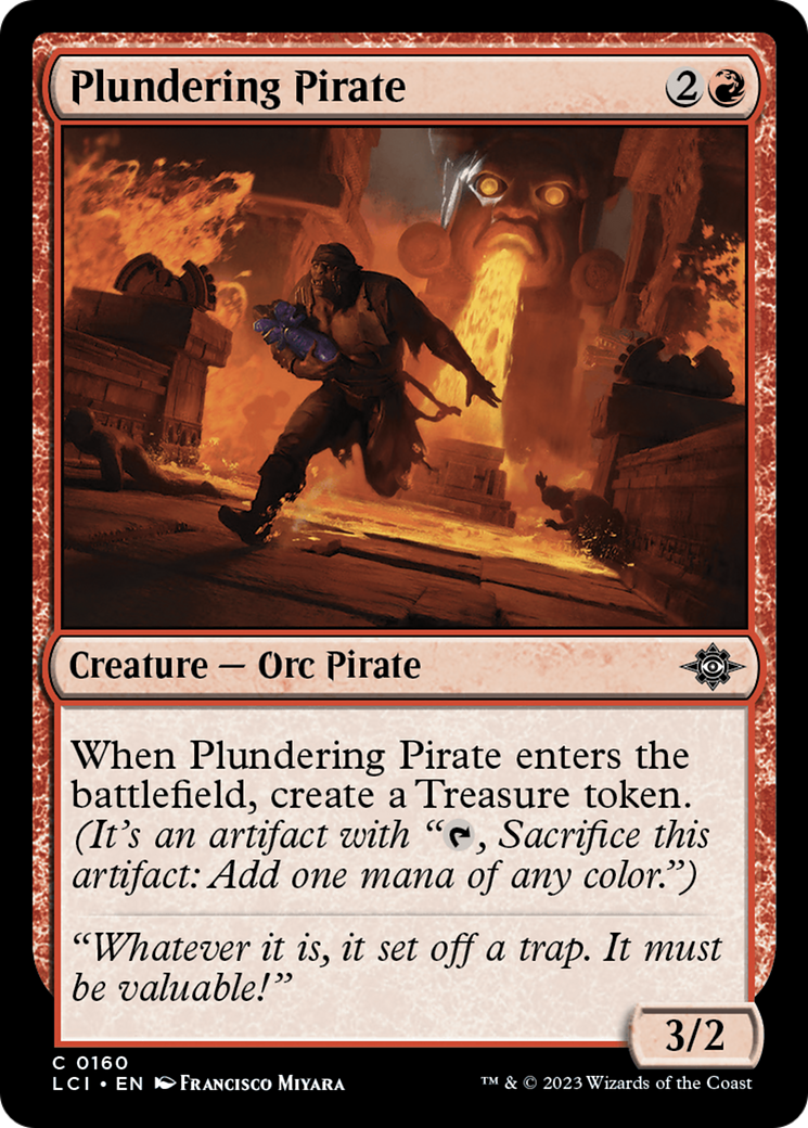 Plundering Pirate [The Lost Caverns of Ixalan] | PLUS EV GAMES 