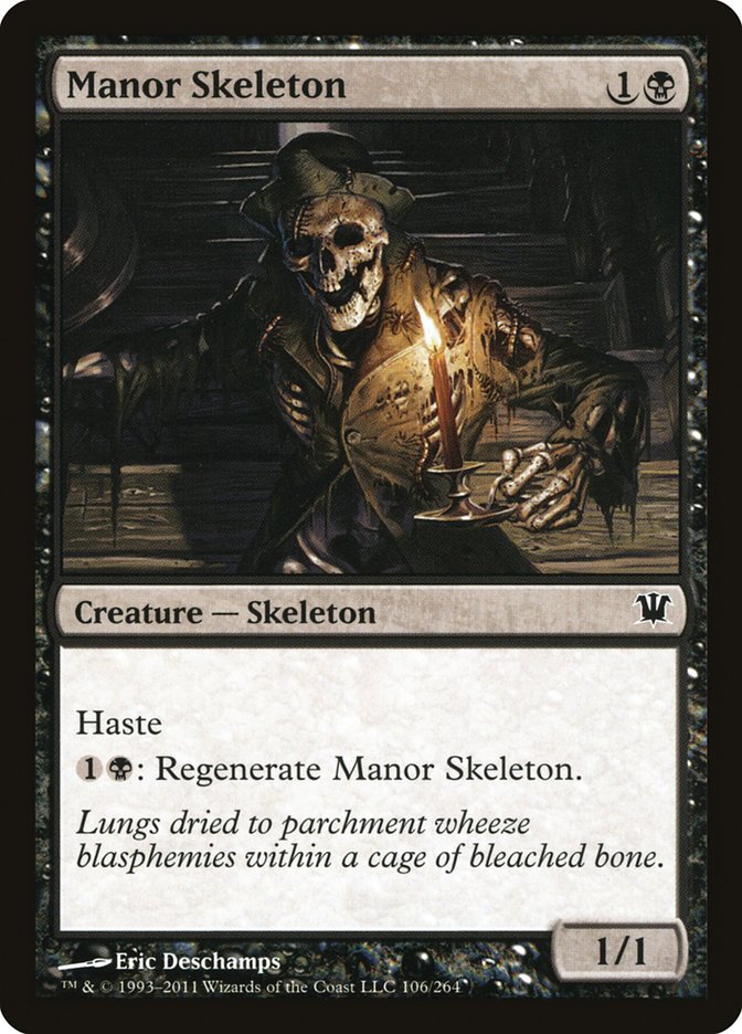 Manor Skeleton [Innistrad] | PLUS EV GAMES 