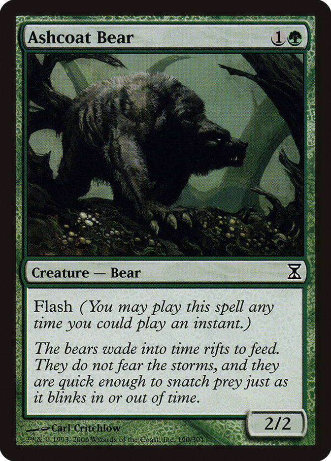 Ashcoat Bear [Time Spiral] | PLUS EV GAMES 