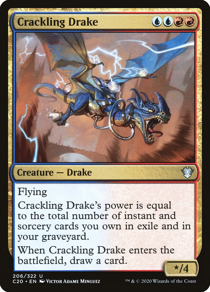 Crackling Drake [Commander 2020] | PLUS EV GAMES 