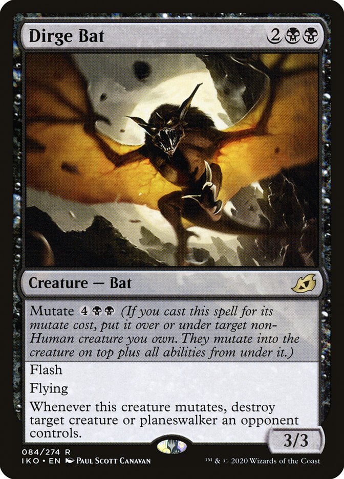 Dirge Bat [Ikoria: Lair of Behemoths] | PLUS EV GAMES 