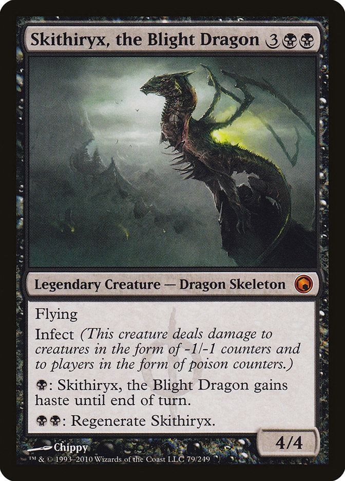 Skithiryx, the Blight Dragon [Scars of Mirrodin] | PLUS EV GAMES 