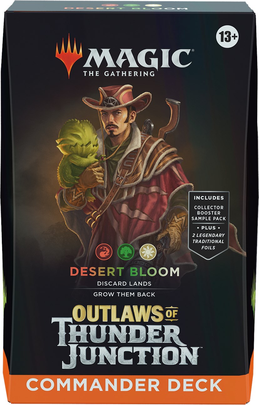 Outlaws of Thunder Junction - Commander Deck (Desert Bloom) | PLUS EV GAMES 