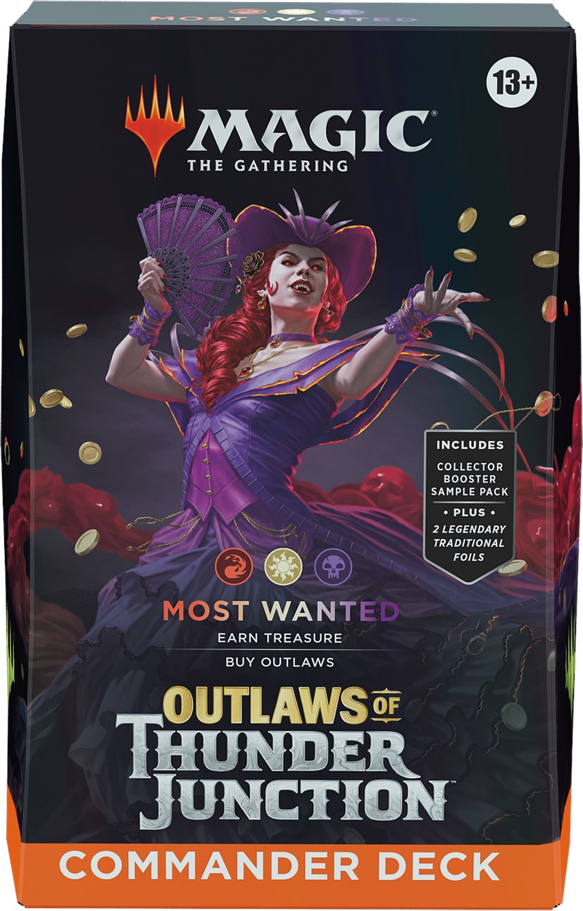 Outlaws of Thunder Junction - Commander Deck (Most Wanted) | PLUS EV GAMES 