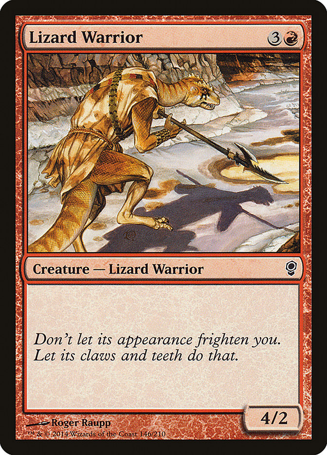 Lizard Warrior [Conspiracy] | PLUS EV GAMES 