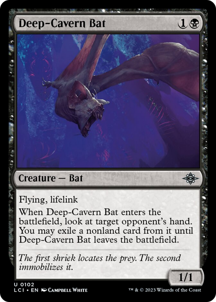 Deep-Cavern Bat [The Lost Caverns of Ixalan] | PLUS EV GAMES 