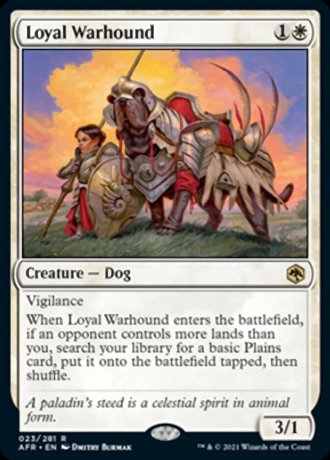 Loyal Warhound [Dungeons & Dragons: Adventures in the Forgotten Realms] | PLUS EV GAMES 