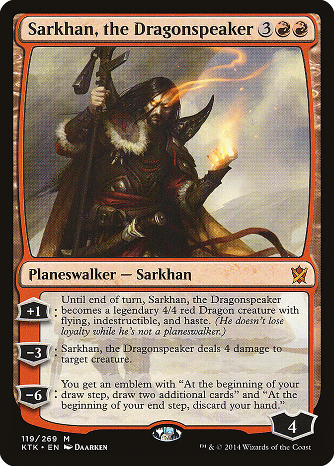 Sarkhan, the Dragonspeaker [Khans of Tarkir] | PLUS EV GAMES 