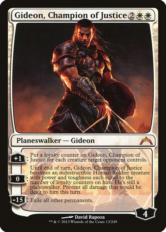Gideon, Champion of Justice [Gatecrash] | PLUS EV GAMES 