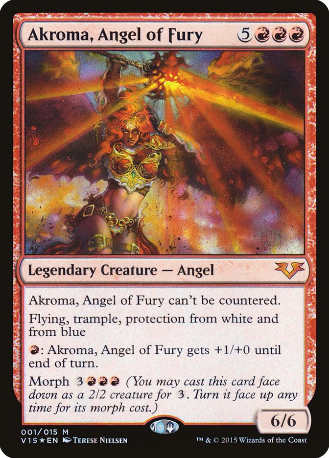 Akroma, Angel of Fury [From the Vault: Angels] | PLUS EV GAMES 
