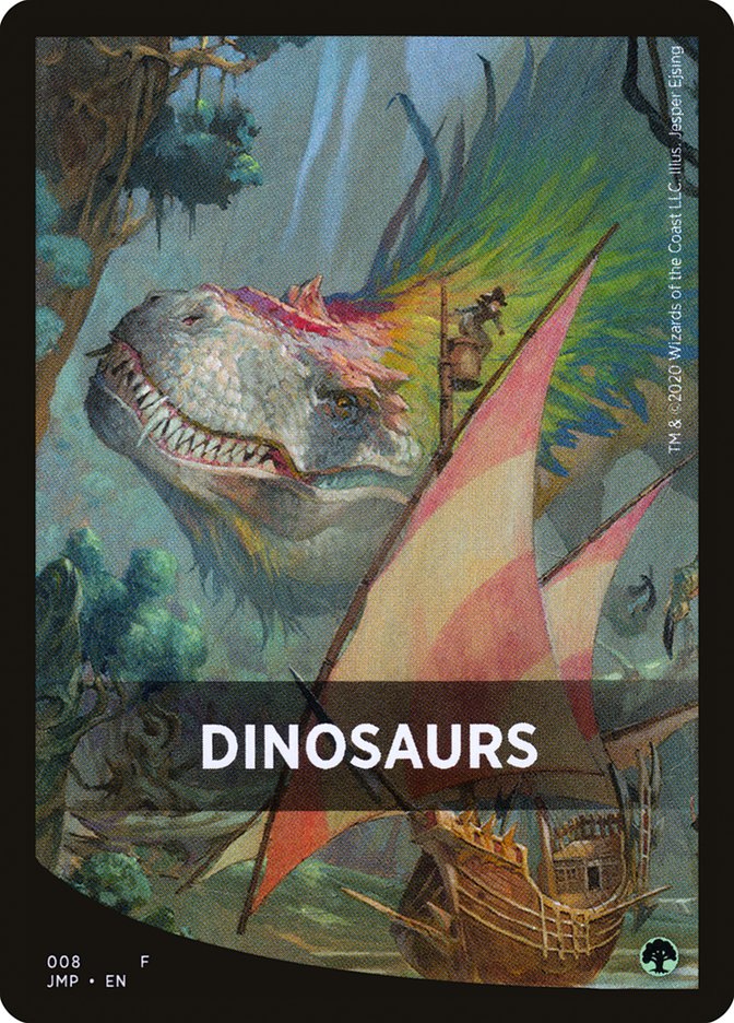 Dinosaurs Theme Card [Jumpstart Front Cards] | PLUS EV GAMES 