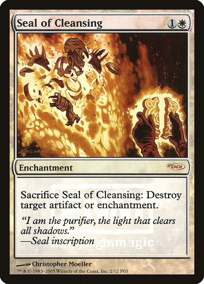 Seal of Cleansing [Friday Night Magic 2005] | PLUS EV GAMES 
