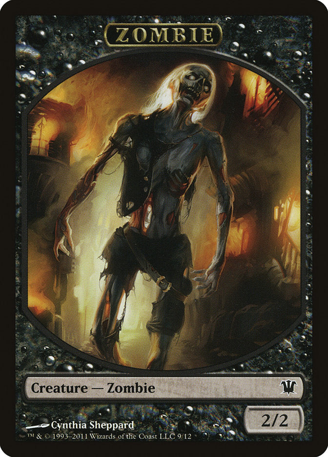 Zombie (9/12) [Innistrad Tokens] | PLUS EV GAMES 