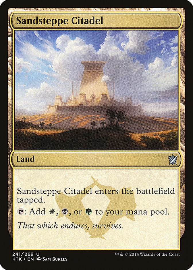 Sandsteppe Citadel [Khans of Tarkir] | PLUS EV GAMES 