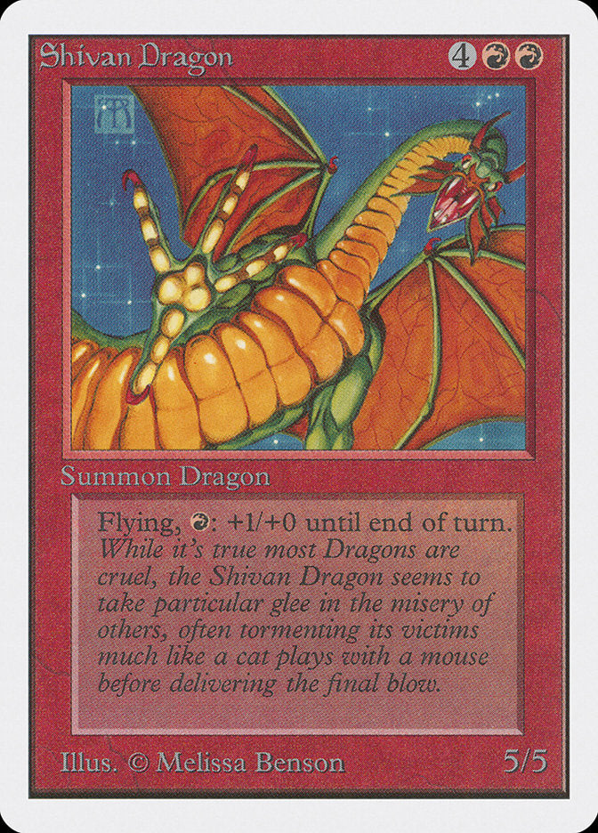 Shivan Dragon [Unlimited Edition] | PLUS EV GAMES 
