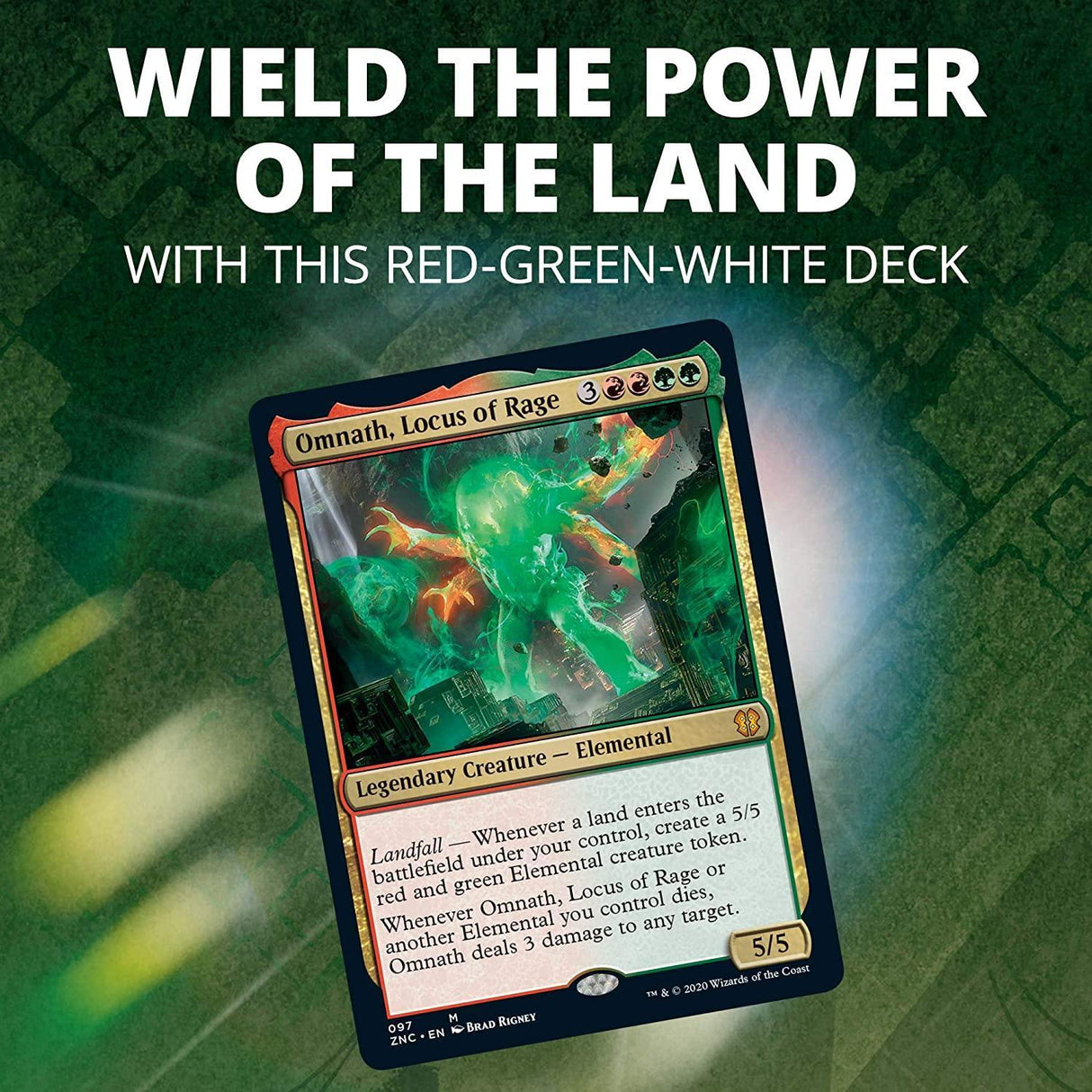 Zendikar Rising Commander Deck – Land's Wrath - Cape Fear Collectibles