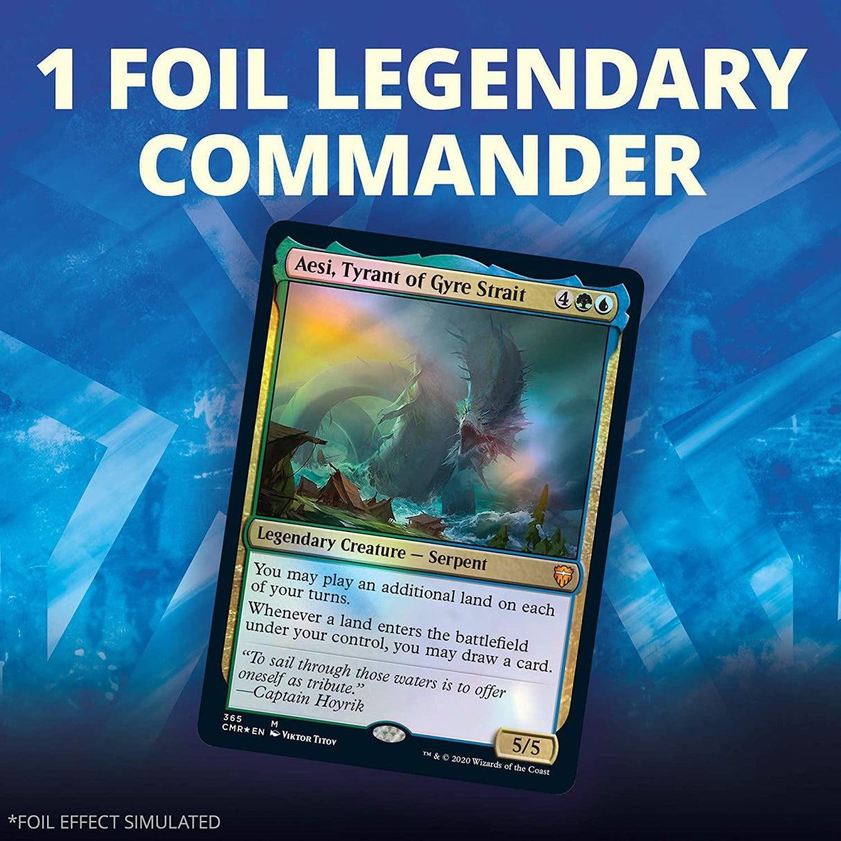 Commander Legends Commander Deck – Reap The Tides - Cape Fear Collectibles