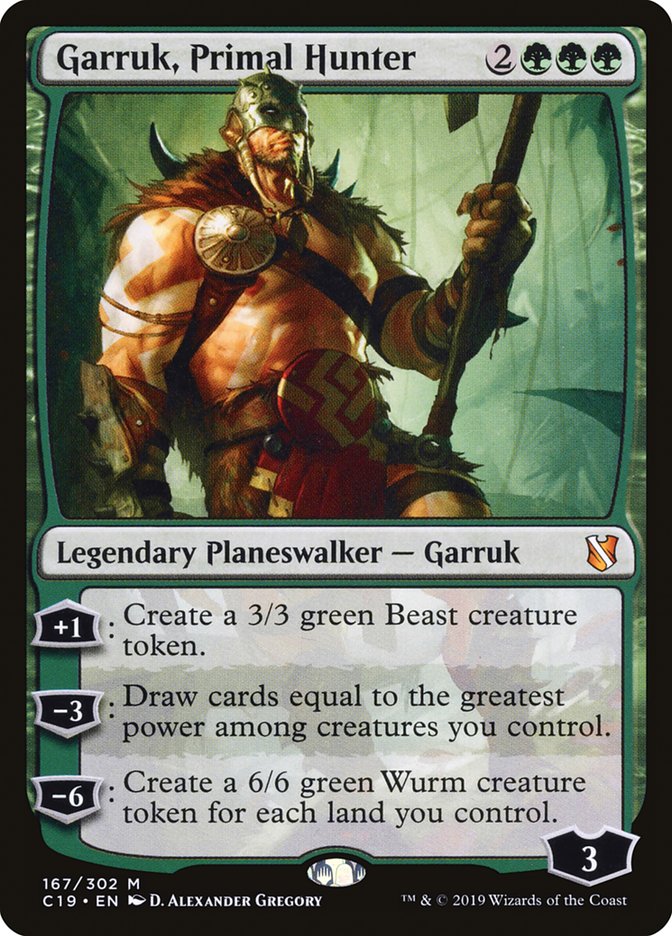Garruk, Primal Hunter [Commander 2019] | PLUS EV GAMES 