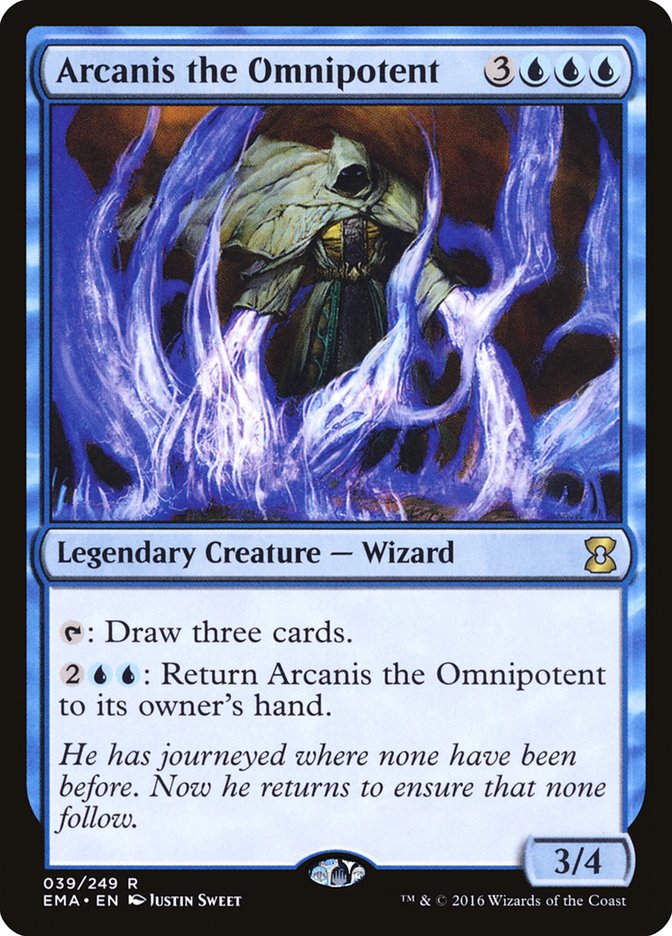 Arcanis the Omnipotent [Eternal Masters] | PLUS EV GAMES 