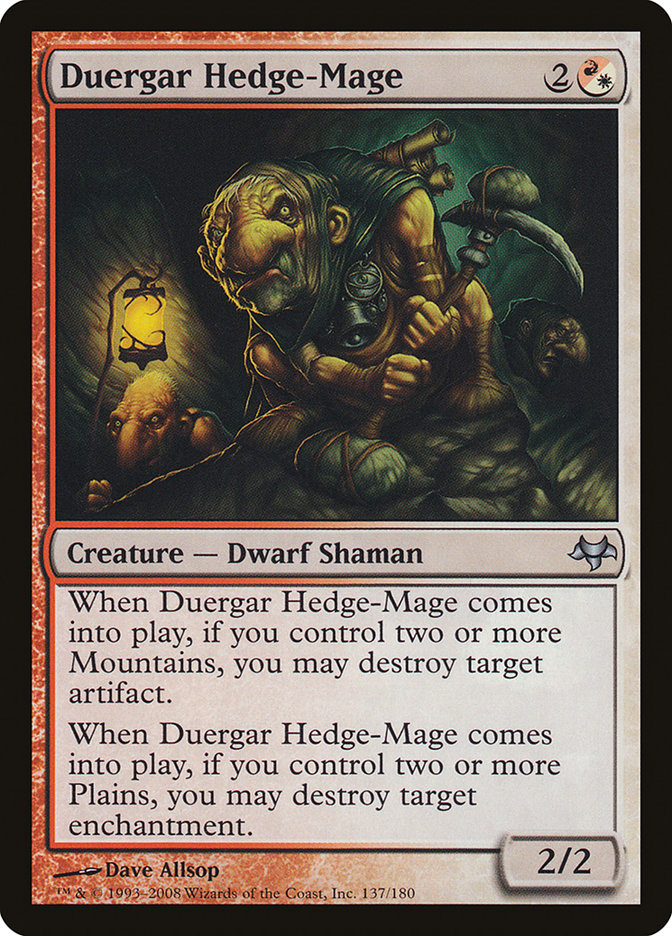 Duergar Hedge-Mage [Eventide] | PLUS EV GAMES 