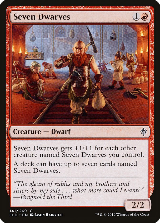 Seven Dwarves [Throne of Eldraine] | PLUS EV GAMES 