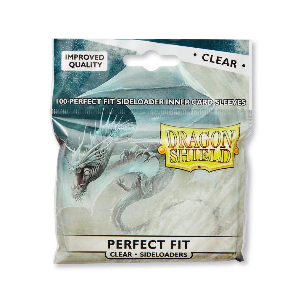 Dragon Shield Perfect Fit Sideloaders Sleeve - Clear 100ct