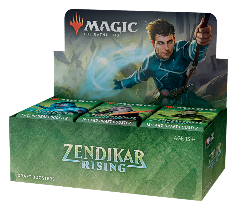 Zendikar Rising Draft Booster Box - Cape Fear Collectibles | PLUS EV GAMES