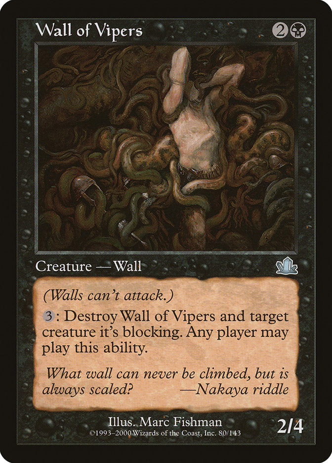 Wall of Vipers [Prophecy] | PLUS EV GAMES 