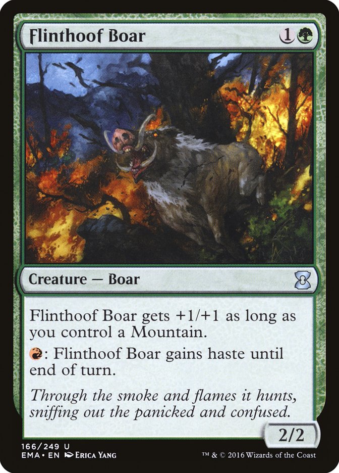 Flinthoof Boar [Eternal Masters] | PLUS EV GAMES 