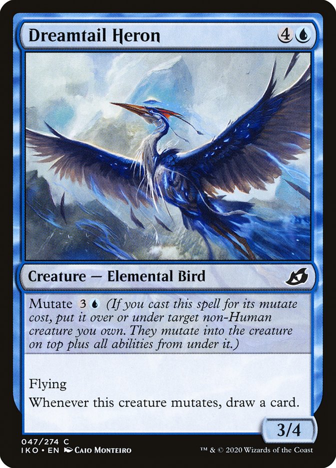 Dreamtail Heron [Ikoria: Lair of Behemoths] | PLUS EV GAMES 