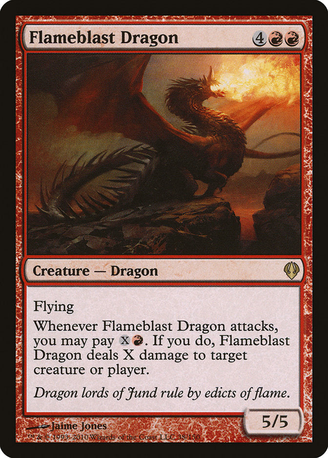 Flameblast Dragon [Archenemy] | PLUS EV GAMES 