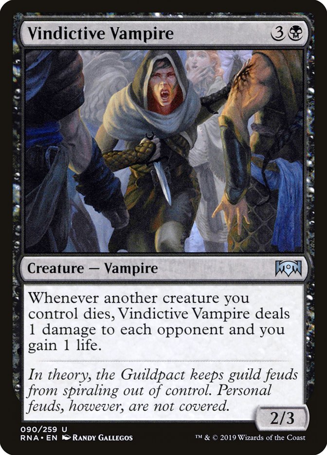 Vindictive Vampire [Ravnica Allegiance] | PLUS EV GAMES 