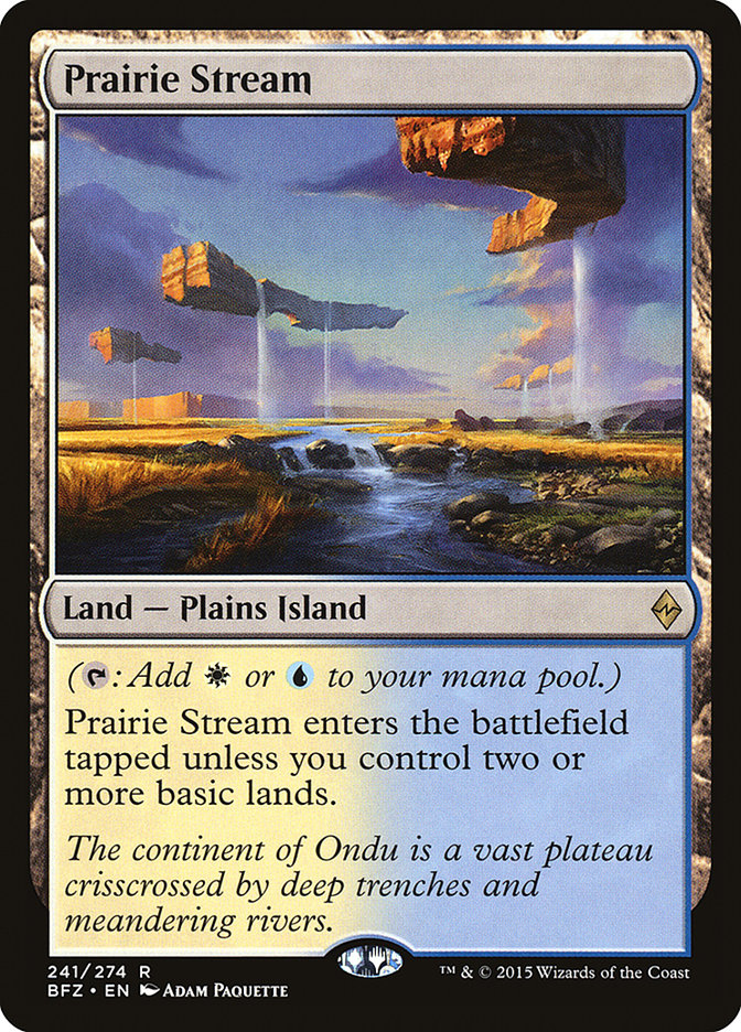 Prairie Stream [Battle for Zendikar] | PLUS EV GAMES 