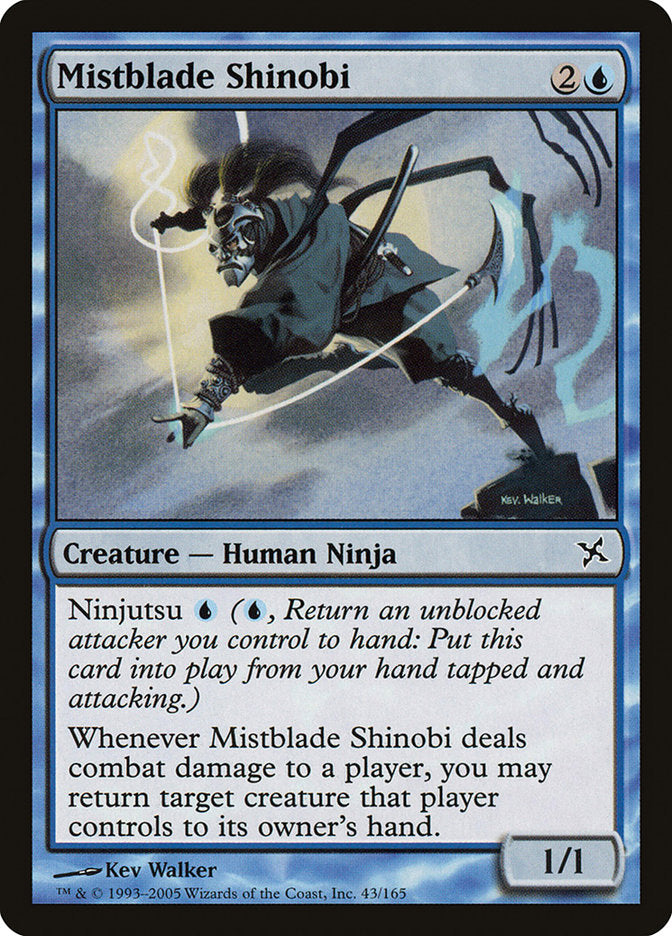 Mistblade Shinobi [Betrayers of Kamigawa] | PLUS EV GAMES 